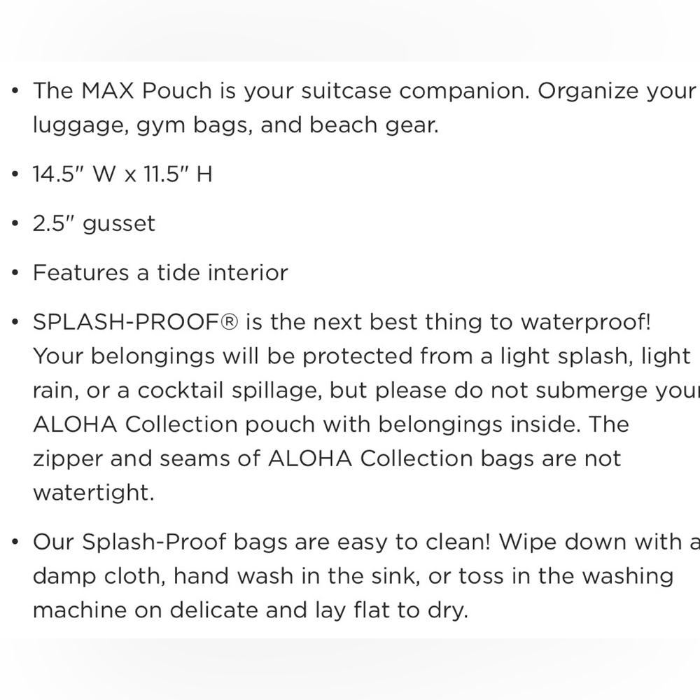 ALOHA Collection * Lucky 11 LIMITED
Puakenikeni MAX Bag - Picture 7 of 9
